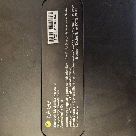 lofree typewriter mechanical keyboard - Picture 4 of 5